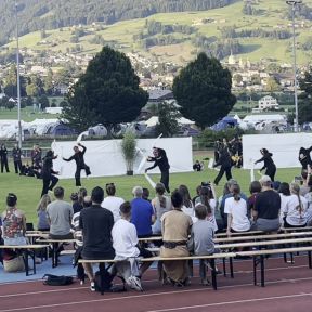 Video Sommerlager 2025 Show Choreographie mit Tüchern